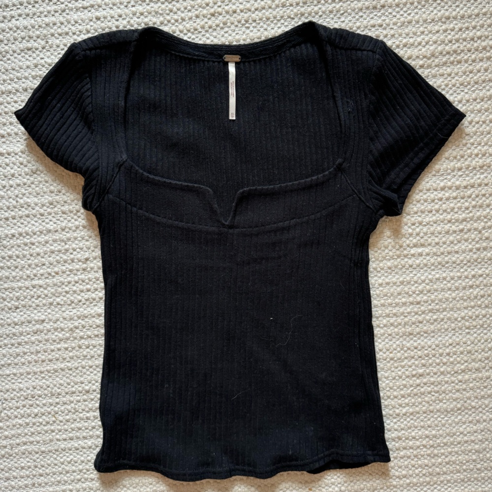 Free People square neck top